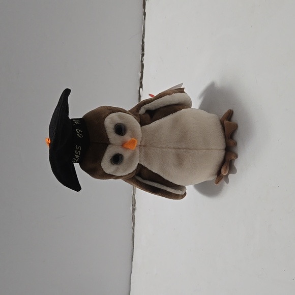 Ty beanie baby - Wise the Owl - Picture 1 of 3